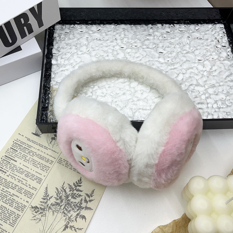 „Sanrio“ žieminės ausinės, vyriškos, pliušinės, mergaičių, mielos, vėjui nepralaidžios, šiltos, ausims atsparios, antifrizinės, ausinės