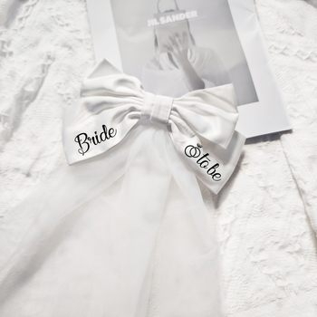 Amazon BRIDE платнена чанта семпла модна платнена чанта за пазаруване външнотърговска сватбена украса