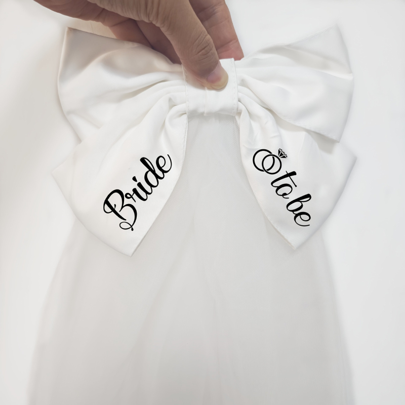 Amazon BRIDE платнена чанта семпла модна платнена чанта за пазаруване външнотърговска сватбена украса