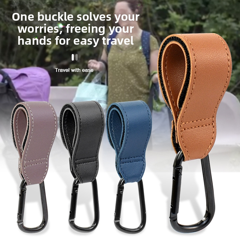 Проста катарама за алпинизъм от алуминиева сплав, електрически велосипед, универсален многофункционален, здрав велкро кука за количка