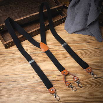 Αμερικανικό ρετρό κλιπ ζαρτιέρας με αγκράφα, ανδρικό παντελόνι για ενήλικες, παντελόνι για άνδρες, παντελόνι για άνδρες, ανθεκτικό, αντιολισθητικό, ανθεκτικό