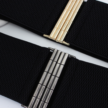 Moteriška languota suknelė su sagtimi, tampria juosmens juosta, dekoratyvinė suknelė, deranti prie juosmens, tampri, plati juosmens juosta, trys dydžiai.