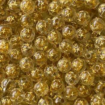 Ακρυλικές διαφανείς παγωμένες χάντρες αστέρι diy βραχιόλι κολιέ αξεσουάρ κοσμημάτων χειροποίητες χάντρες από υλικό με χάντρες χονδρικής