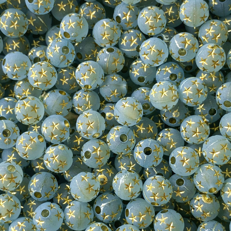 Ακρυλικές διαφανείς παγωμένες χάντρες αστέρι diy βραχιόλι κολιέ αξεσουάρ κοσμημάτων χειροποίητες χάντρες από υλικό με χάντρες χονδρικής