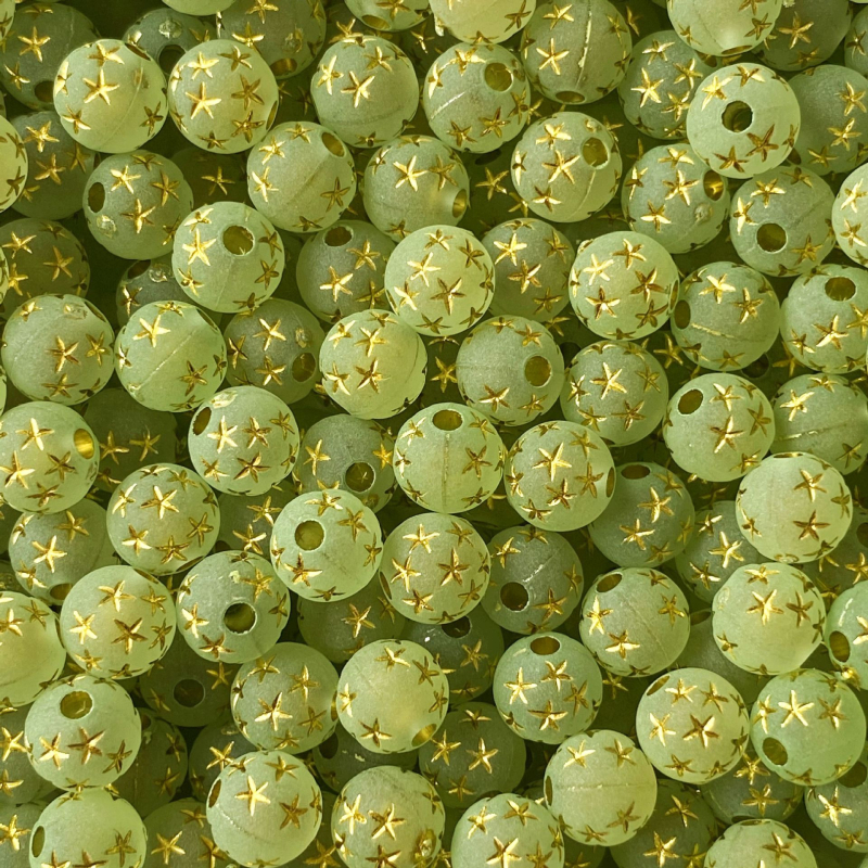 Ακρυλικές διαφανείς παγωμένες χάντρες αστέρι diy βραχιόλι κολιέ αξεσουάρ κοσμημάτων χειροποίητες χάντρες από υλικό με χάντρες χονδρικής