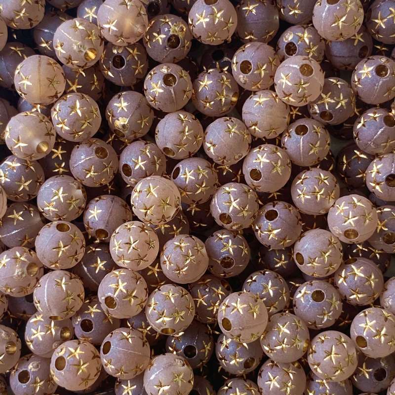 Ακρυλικές διαφανείς παγωμένες χάντρες αστέρι diy βραχιόλι κολιέ αξεσουάρ κοσμημάτων χειροποίητες χάντρες από υλικό με χάντρες χονδρικής