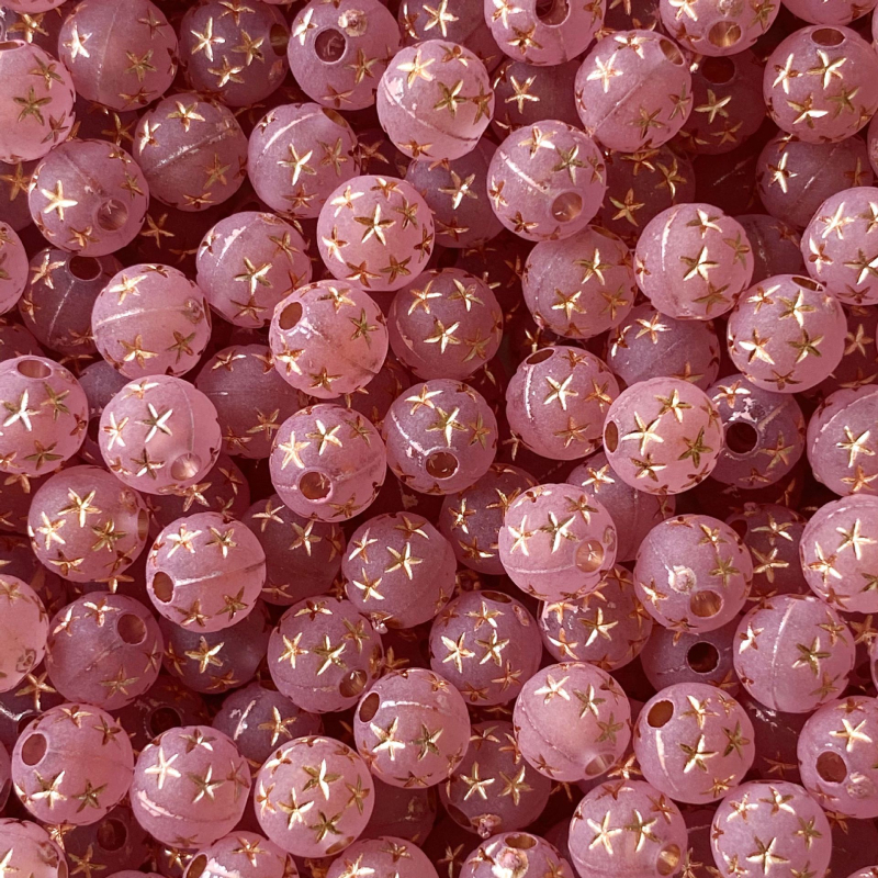 Ακρυλικές διαφανείς παγωμένες χάντρες αστέρι diy βραχιόλι κολιέ αξεσουάρ κοσμημάτων χειροποίητες χάντρες από υλικό με χάντρες χονδρικής