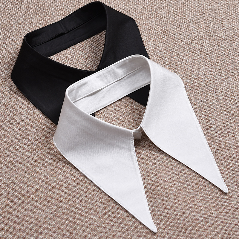 Veliki šiljasti ovratnik Lažni ovratnik Ženski ovratnik Elegantni ovratnik košulje Uklonjivi modni dodaci Istaknuti dodaci Tjedna mode Moderan Univerzalni bijeli