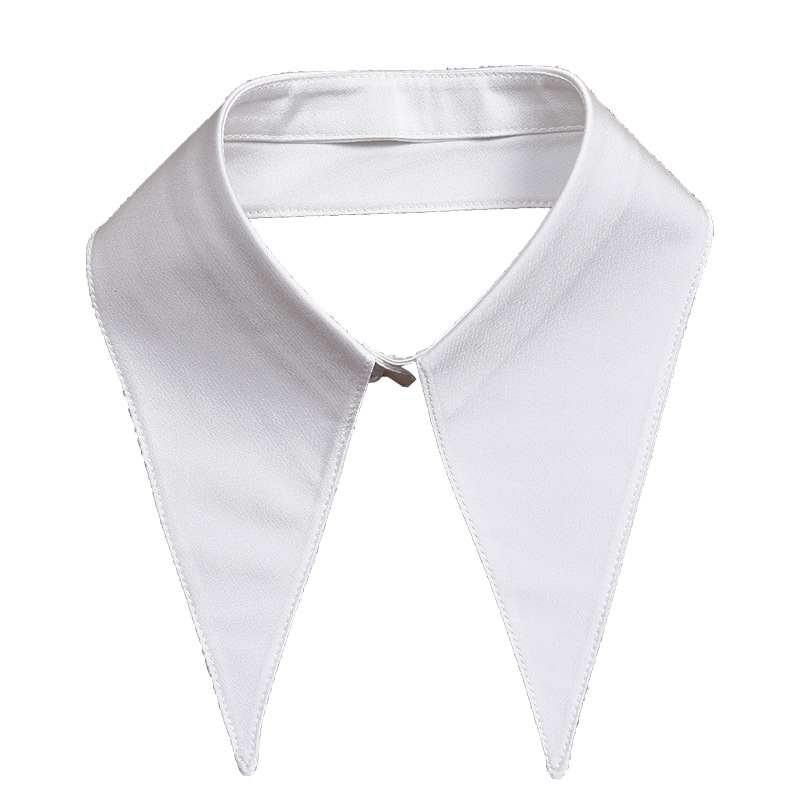 Veliki šiljasti ovratnik Lažni ovratnik Ženski ovratnik Elegantni ovratnik košulje Uklonjivi modni dodaci Istaknuti dodaci Tjedna mode Moderan Univerzalni bijeli