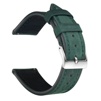 Χονδρικό Δερμάτινο Ρολόι Crazy Horse με Μυτερή Ουρά 18 19 20 21 22 24mm Vintage Δερμάτινο Βραχιόλι Ουδέτερο