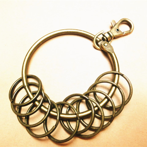 Ρετρό μπρελόκ με παχύρρευστο μπρελόκ, δαχτυλίδι κλειδιού, μεγάλη μπρελόκ, αποθήκη αυτοκινήτου, ξενοδοχείο, αποθήκευση κλειδιών ιδιοκτήτη