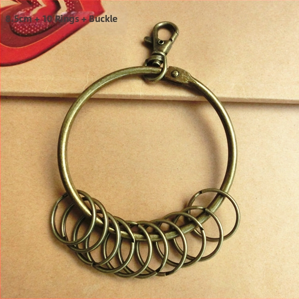 Ρετρό μπρελόκ με παχύρρευστο μπρελόκ, δαχτυλίδι κλειδιού, μεγάλη μπρελόκ, αποθήκη αυτοκινήτου, ξενοδοχείο, αποθήκευση κλειδιών ιδιοκτήτη