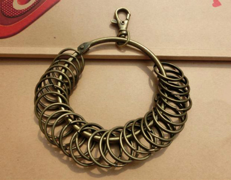 Ρετρό μπρελόκ με παχύρρευστο μπρελόκ, δαχτυλίδι κλειδιού, μεγάλη μπρελόκ, αποθήκη αυτοκινήτου, ξενοδοχείο, αποθήκευση κλειδιών ιδιοκτήτη