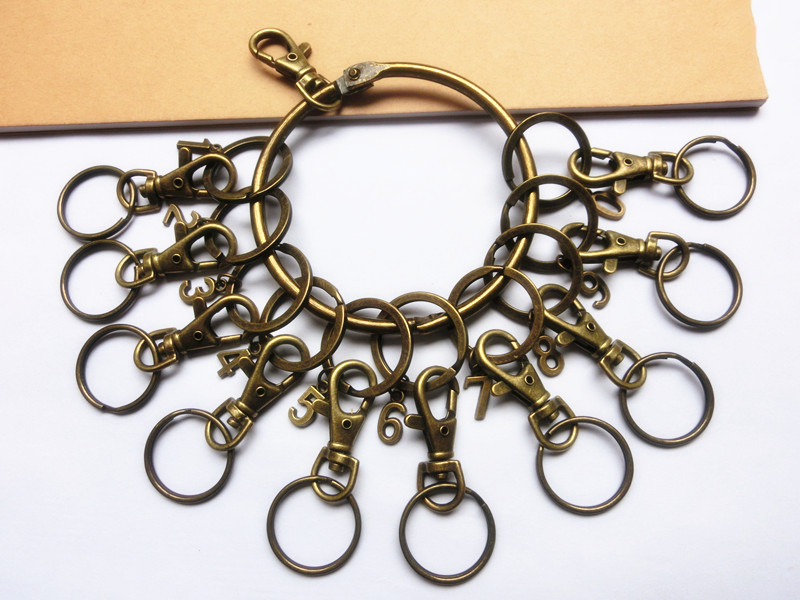 Ρετρό μπρελόκ με παχύρρευστο μπρελόκ, δαχτυλίδι κλειδιού, μεγάλη μπρελόκ, αποθήκη αυτοκινήτου, ξενοδοχείο, αποθήκευση κλειδιών ιδιοκτήτη