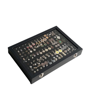 Ehtekarp Sirgete Nööpnõeltega Kõrvarõngad Ehted Sisseehitatud Auguga Käsnakarp Suure Mahtuvusega Pross Märgi Hoiustamine Viimistlus