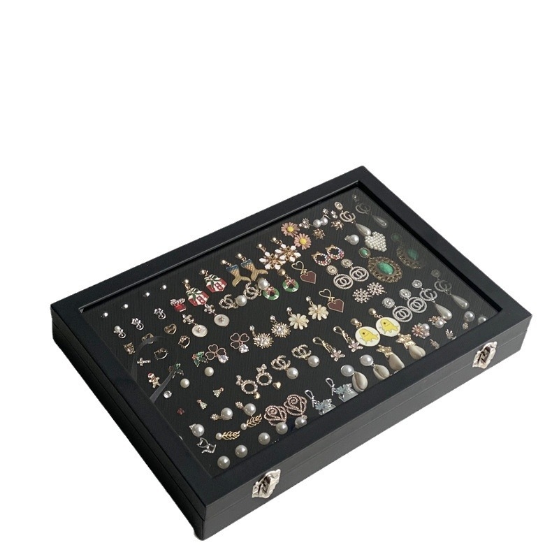 Ehtekarp Sirgete Nööpnõeltega Kõrvarõngad Ehted Sisseehitatud Auguga Käsnakarp Suure Mahtuvusega Pross Märgi Hoiustamine Viimistlus