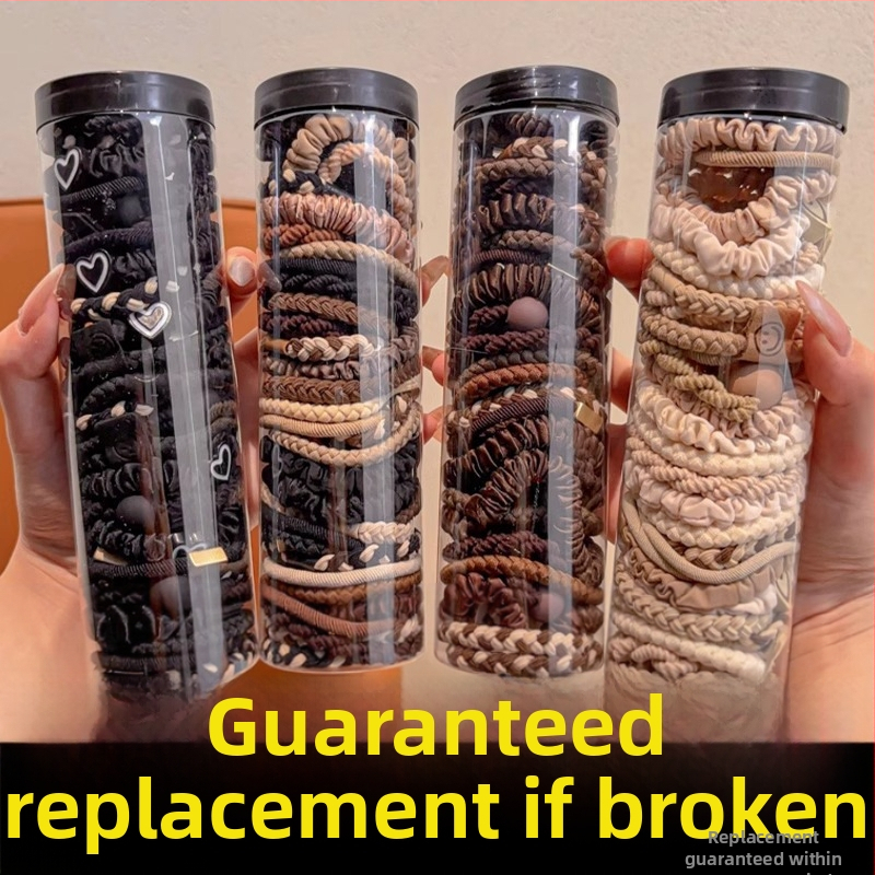 Лента за коса, въже за коса за жени за възрастни, нова 2024 г., лента за коса, опашка Ponda, висока еластична, издръжлива, гумена лента, лента за глава