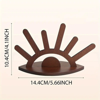 Трансграничен нов продукт Креативна стойка за бижута, стойка за съхранение на пръстени, дървени занаяти, орнаменти, празнични подаръци