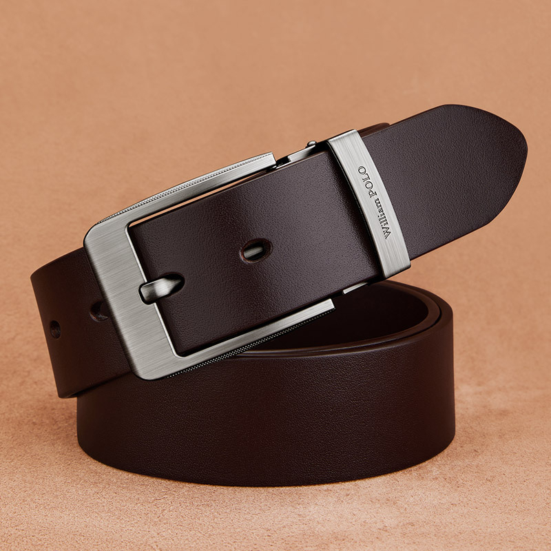 Ζώνη Ανδρών Paul Pin με Αγκράφα, Νέα, Γνήσια Δερμάτινη, Casual, Παντελόνι, Επαγγελματική, για Νέους και Μεσήλικες, από Δέρμα Βοδιού