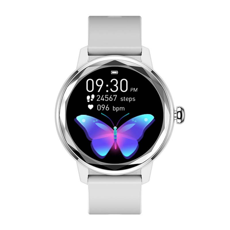 2024 m. naujas moteriškas išmanusis laikrodis, mados dovanų sportinis žingsniamatis, širdies ritmas, menstruacijų laikotarpis, išmanioji apyrankė, tiesioginis pristatymas