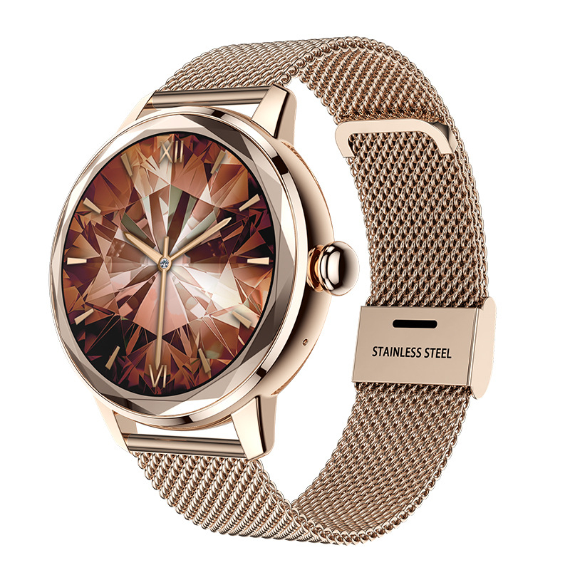 2024 m. naujas moteriškas išmanusis laikrodis, mados dovanų sportinis žingsniamatis, širdies ritmas, menstruacijų laikotarpis, išmanioji apyrankė, tiesioginis pristatymas