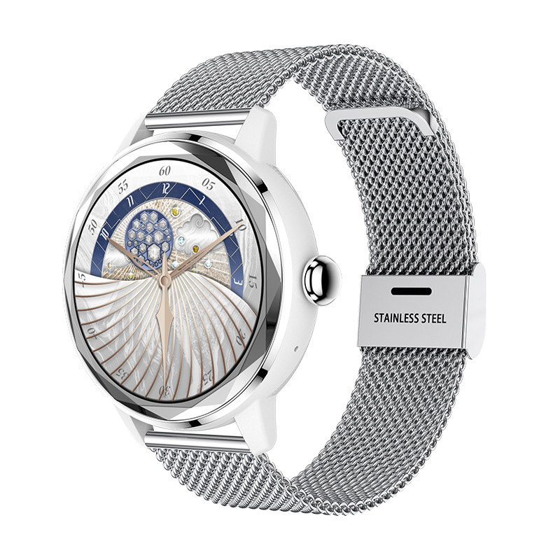 2024 m. naujas moteriškas išmanusis laikrodis, mados dovanų sportinis žingsniamatis, širdies ritmas, menstruacijų laikotarpis, išmanioji apyrankė, tiesioginis pristatymas