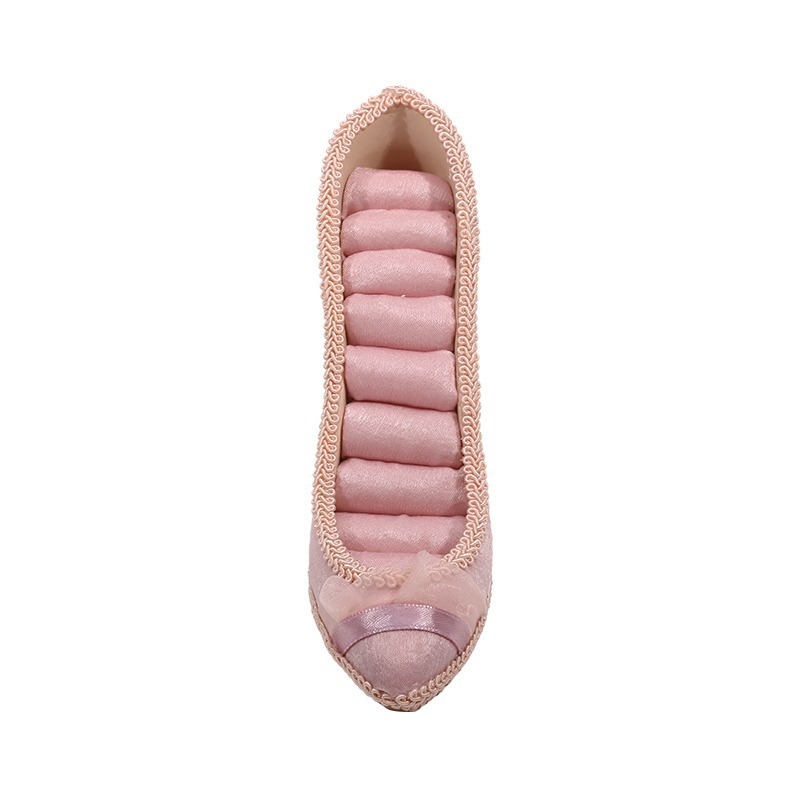 Karštas naujas aukštakulnių papuošalų demonstravimo stovas, papuošalų stovas, langų dekoravimo rekvizitai, papuošalai, Valentino dienos atmosferos išdėstymas