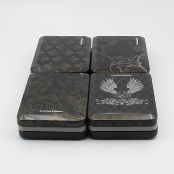 Θήκη τσιγάρων Εργοστάσιο Άμεση Προμήθεια Εξωτερικού Εμπορίου Πρωτότυπη Μονή Τετράγωνη Μεταλλική Θήκη Τσιγάρων 20 Πακέτων από Πλαστικό Τσιγάρο από Λεύκανση