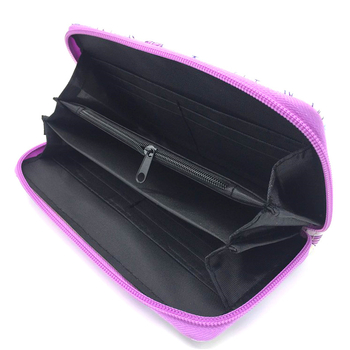 raktáron európai és amerikai személyiség koponya PU pénztárca női diák hosszú pénztárca betétkönyv táska kozmetikai táska gyár Yiwu