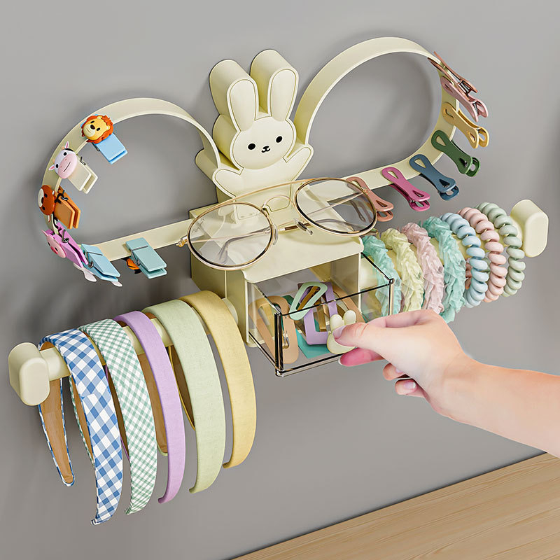 Pohrana trake za kosu, artefakt s višenamjenskom zidnom kopčom za kosu, kutija za nakit za kosu, stalak za pohranu WC-a, traka za kosu, stalak za pohranu kopči za kosu