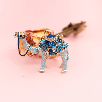 Σύσταση νέου προϊόντος Xinjiang Silk Road Εθνικά χαρακτηριστικά Ταξιδιωτικά χειροτεχνήματα Δώρα Διαμαντένια καμήλα Μπρελόκ στολίδια