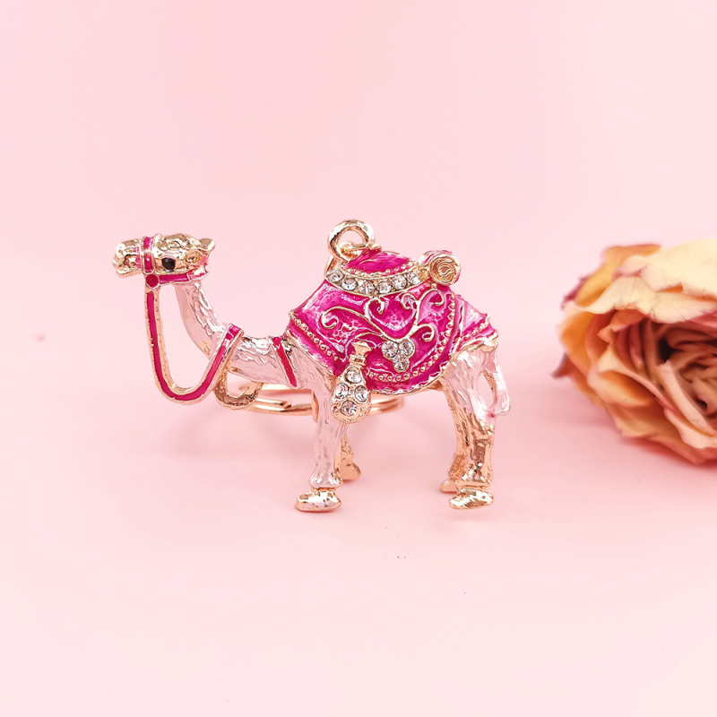 Σύσταση νέου προϊόντος Xinjiang Silk Road Εθνικά χαρακτηριστικά Ταξιδιωτικά χειροτεχνήματα Δώρα Διαμαντένια καμήλα Μπρελόκ στολίδια