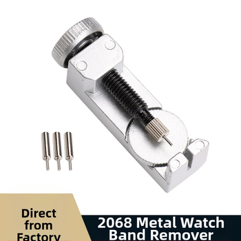 Kellade remonditööriistad Metal 2068 Kellade reguleerija reguleerimine ja lahtivõtmine Kella terasest rihma pikkus Multifunktsionaalne metallrihma eemaldaja