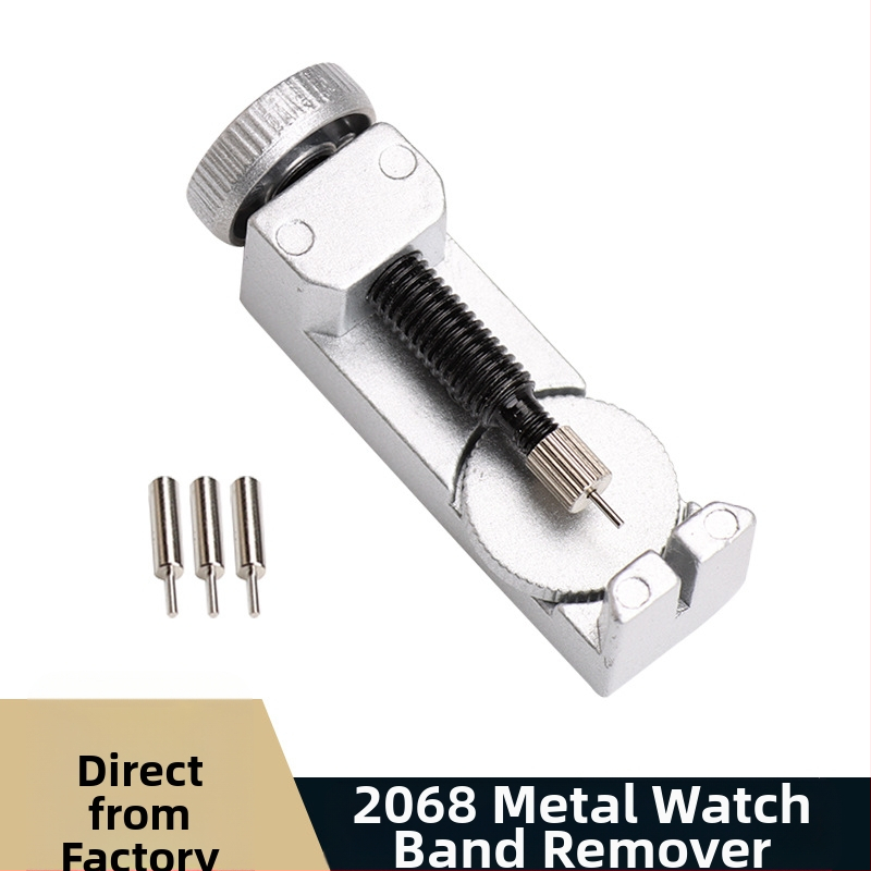 Kellade remonditööriistad Metal 2068 Kellade reguleerija reguleerimine ja lahtivõtmine Kella terasest rihma pikkus Multifunktsionaalne metallrihma eemaldaja