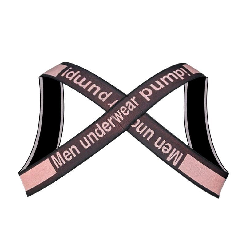 TEMU naujas vyriškas pečių dirželis, populiarus universalus raidžių formos krūtinės dirželis, seksualus sportinis vyriškas pečių dirželis MP98