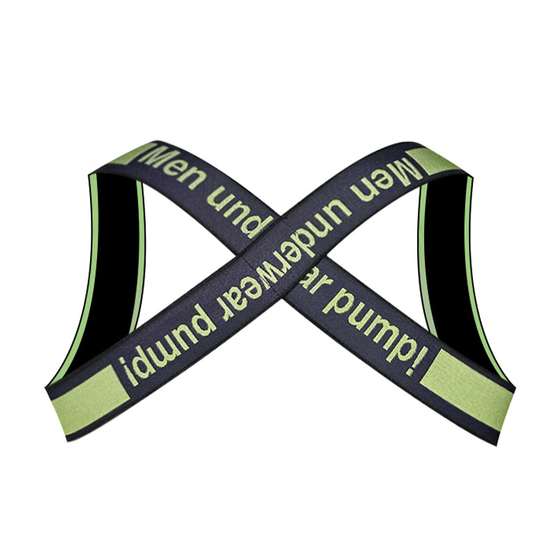 TEMU naujas vyriškas pečių dirželis, populiarus universalus raidžių formos krūtinės dirželis, seksualus sportinis vyriškas pečių dirželis MP98