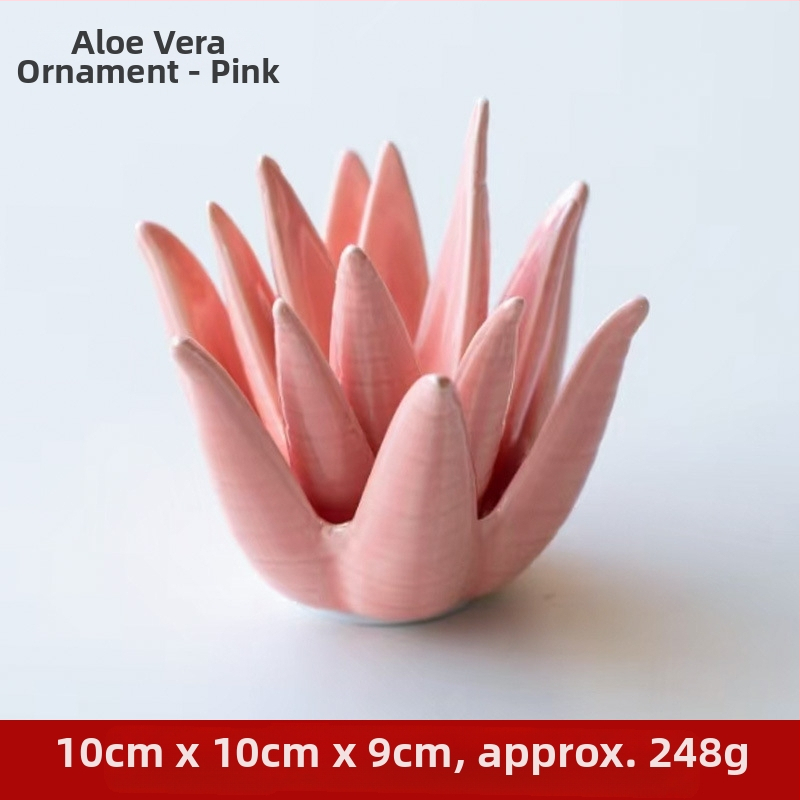 Põhjamaade keraamiline kaktus-aaloe sõrmus ehted kõrvarõngad hoiustamine kodu õppelaud kaunistused käsitöö