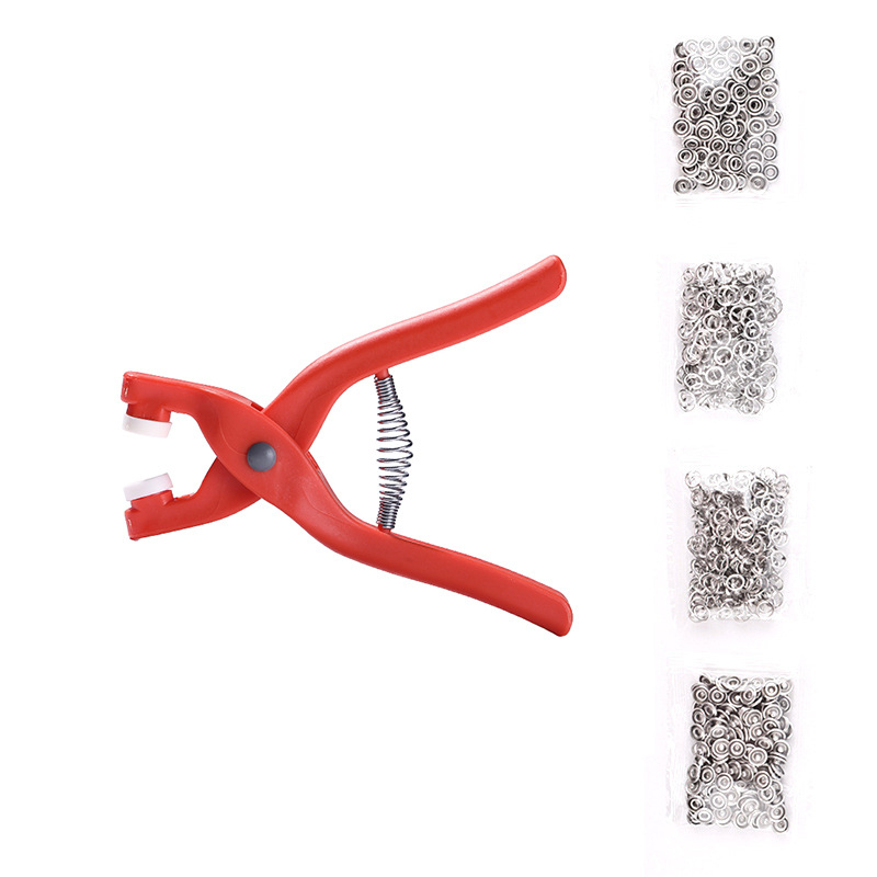 Комплект инструменти за монтаж на петзъба катарама, поставка за бебешки юргани без пирони и шевове, копче тип „тик-так“, катарама „за свекърва“, малко копче