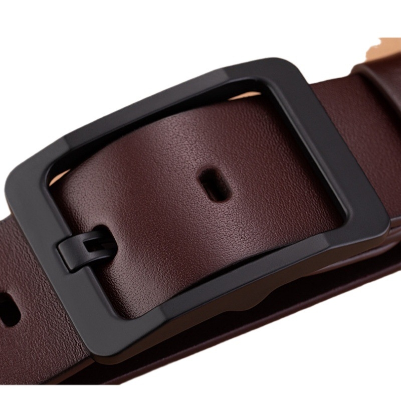 Vyriškas diržas „Crossborder Explosions“, antikvarinis, platinamas, PU sagtimi, kasdieniškas, madingas, lydinio sagtimi, madingas plaukų diržas