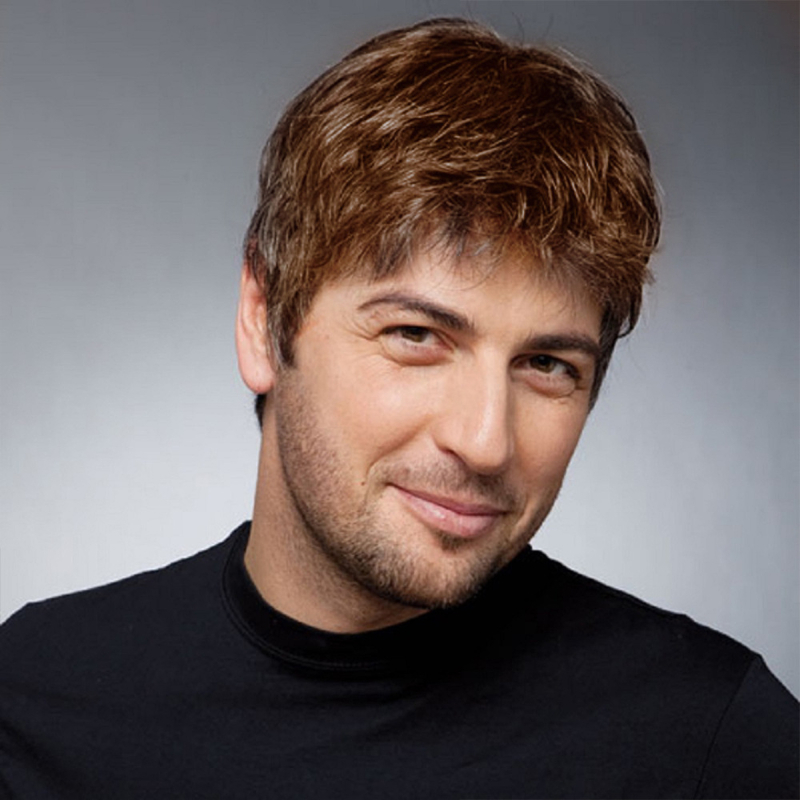 Meeste parukad Euroopa ja Ameerika plahvatused keemilisest kiust peakatted mood lühikesed juuksed meeste juuste tootjad märkavad parukate piiriülest müüki