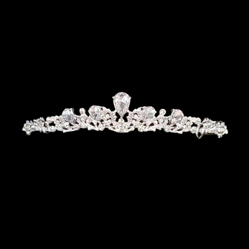 Uus Euroopa ja Ameerika tsirkoonist kroon Pruudi peakate Catwalk juuste aksessuaarid kleit esinemise aksessuaarid tüdruk sünnipäevakingitus kroon