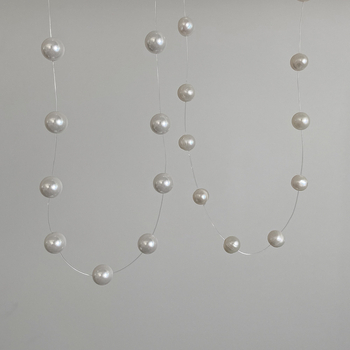 Κολιέ με μαργαριτάρια γλυκού νερού που δεν ξεθωριάζει, γυναικείο καλοκαιρινό κολιέ υψηλής ποιότητας με αλυσίδα κλείδας, κολιέ με κόκαλα φιδιού, χονδρική