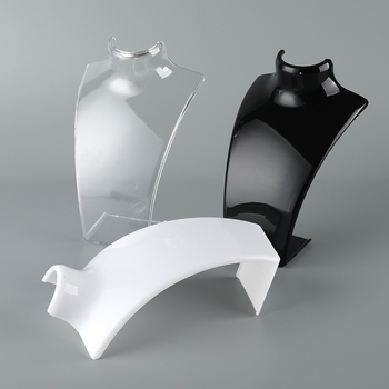 Ακρυλικό κολιέ με σχήμα λαιμού, μούχλα νεφρίτη, κρεμαστό κόσμημα, μοντέλο βάσης, στηρίγματα επίδειξης κοσμημάτων