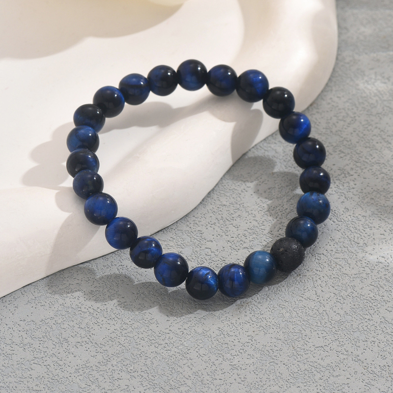 2024. gada jauna vienkārša dabīgā akmens pērlīšu aproce, vintage, rokām austa nišas dizaina aproce, kas piemērota visām sievietēm.