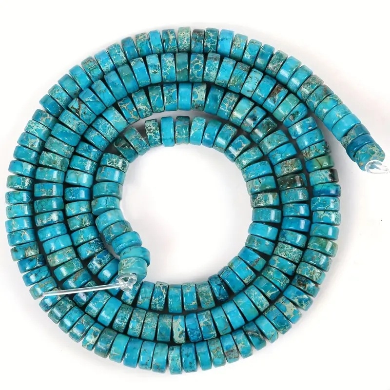 2*4 χιλιοστά φυσικό διαχωριστικό από πέτρα αυτοκράτορα, χαλαρές χάντρες, χειροποίητα DIY βραχιόλια, κοσμήματα, με χάντρες, δίσκος αυτοκράτορα, χονδρική πώληση