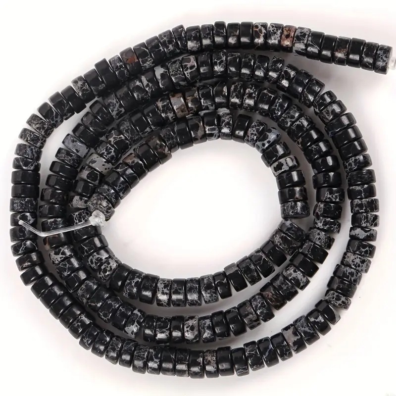 2*4 χιλιοστά φυσικό διαχωριστικό από πέτρα αυτοκράτορα, χαλαρές χάντρες, χειροποίητα DIY βραχιόλια, κοσμήματα, με χάντρες, δίσκος αυτοκράτορα, χονδρική πώληση