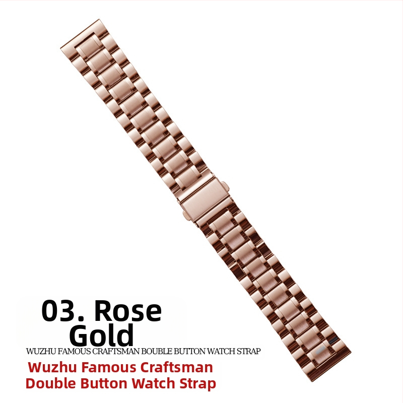 „Apple Watch Five Beads Makers“ tvirtos drugelio sagties „iwatch“ nerūdijančio plieno „Huawei“ laikrodžio dirželis