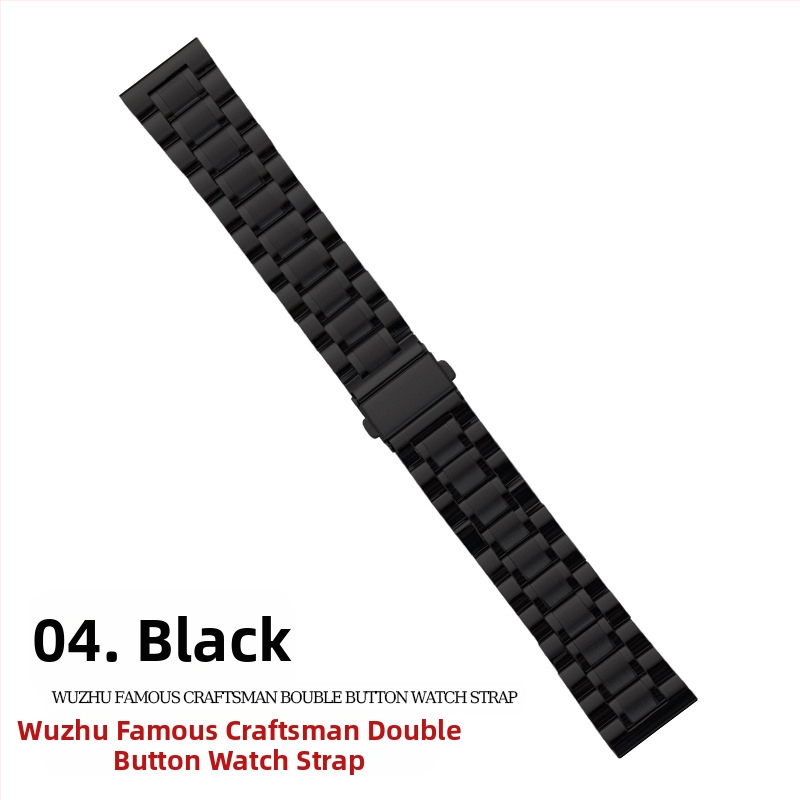 „Apple Watch Five Beads Makers“ tvirtos drugelio sagties „iwatch“ nerūdijančio plieno „Huawei“ laikrodžio dirželis