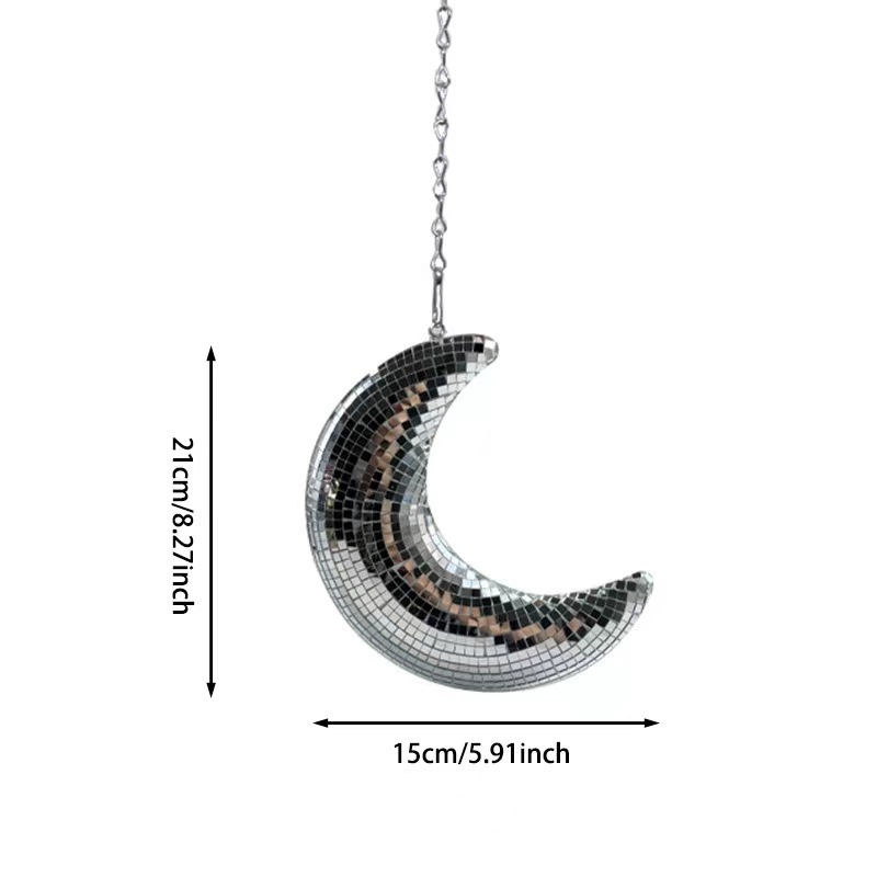 Маска за диско топка с блясък и блясък