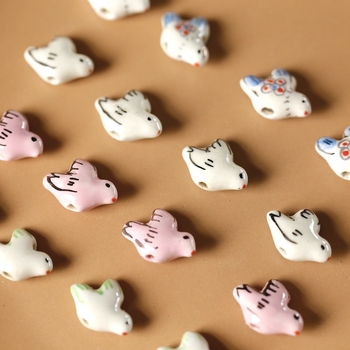 Κεραμικές χειροποίητες χάντρες περιστεριού σε ρετρό ιαπωνικό στιλ, χειροποίητα σκουλαρίκια, αξεσουάρ κοσμημάτων, σπιτικό κολιέ με χάντρες, υλικό